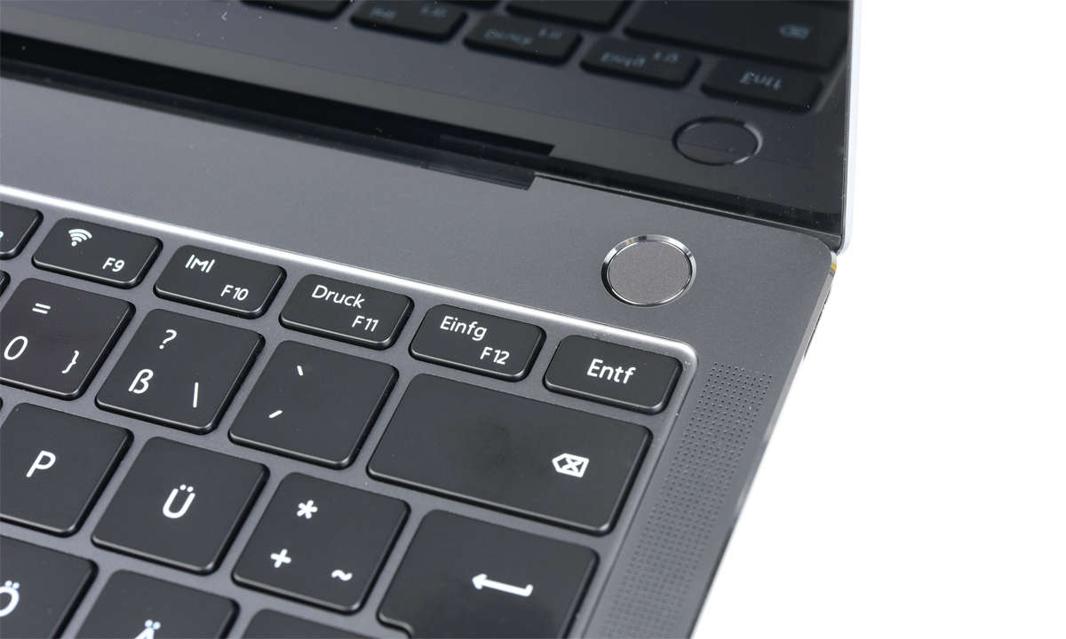 Huawei MateBook X Pro im Test - Sensor