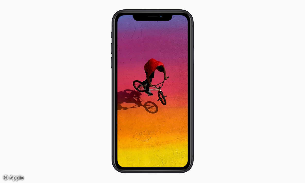 Smartphone Apple Bildschirm