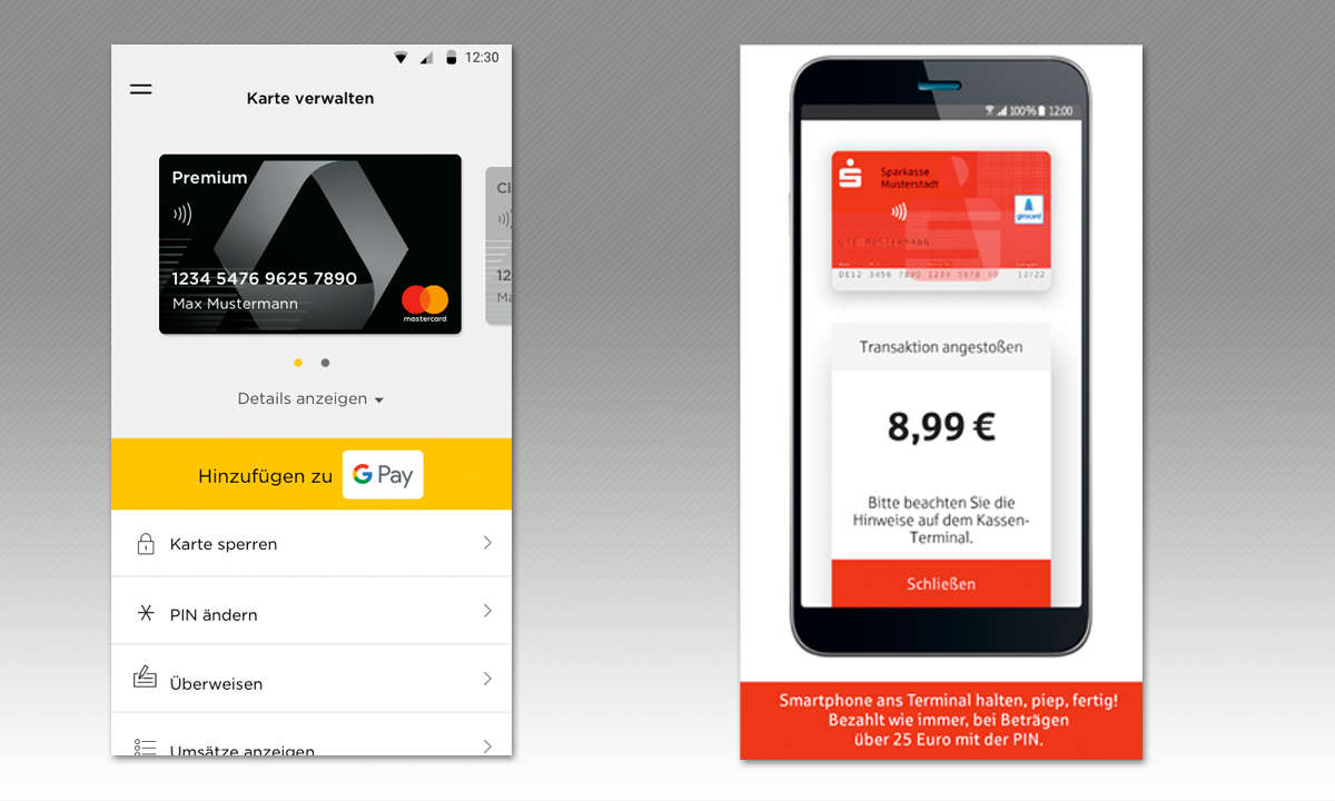 Mobile Payment - Mit dem Smartphone zahlen - Banking Apps