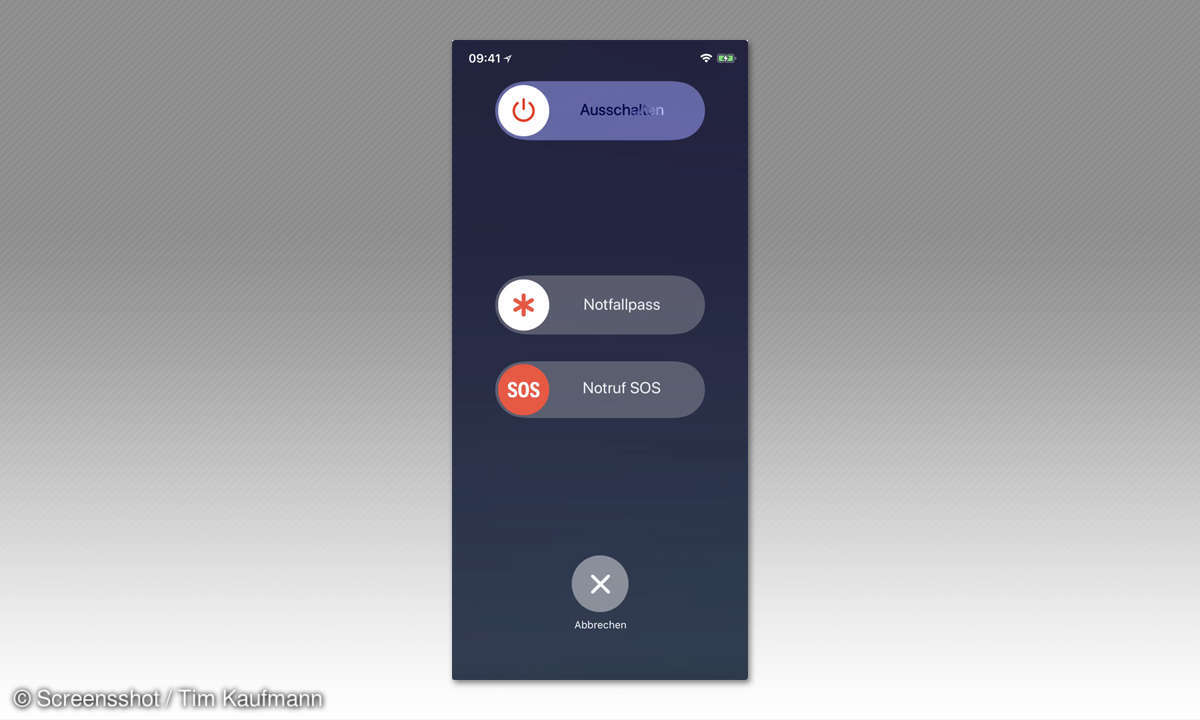 iPhone Notruf