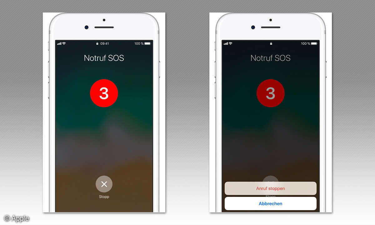 iPhone Notruf
