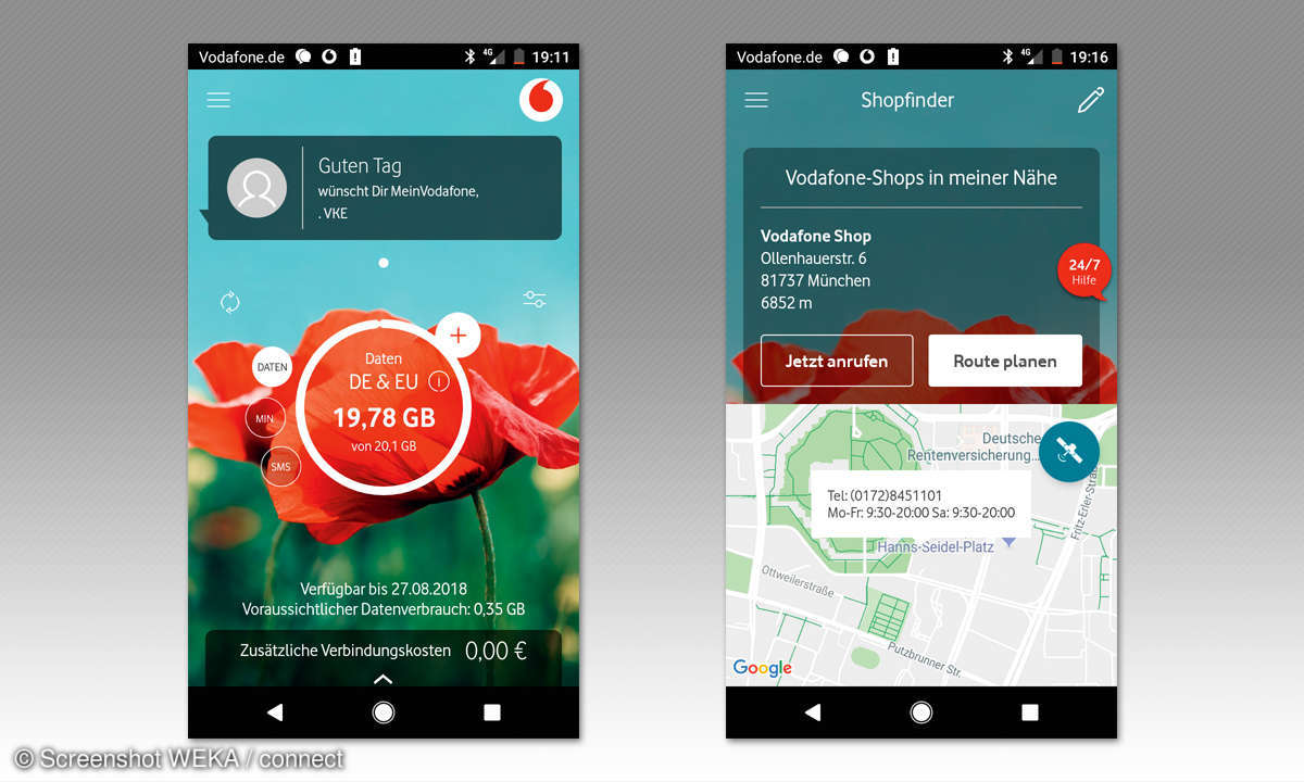 Mein Vodafone App