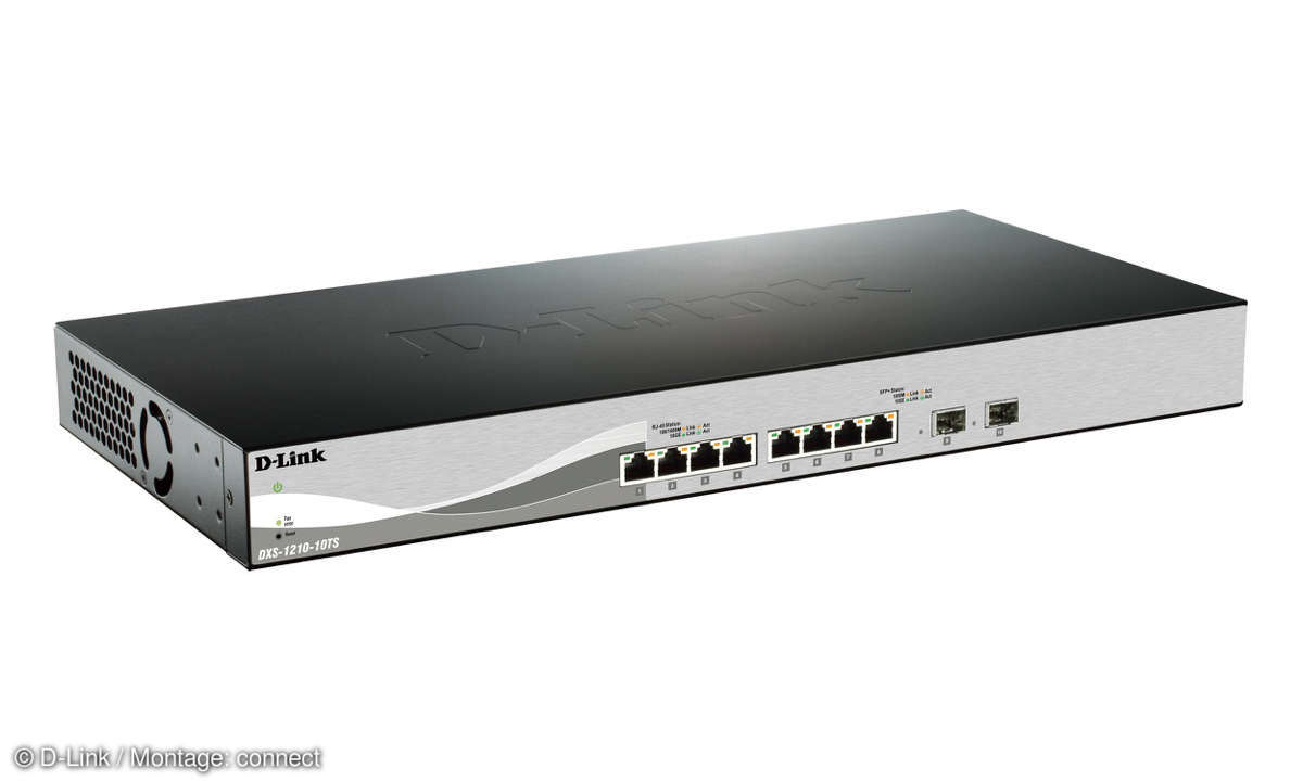 Ethernet-Vernetzung: D-Link DXS1210-10TS
