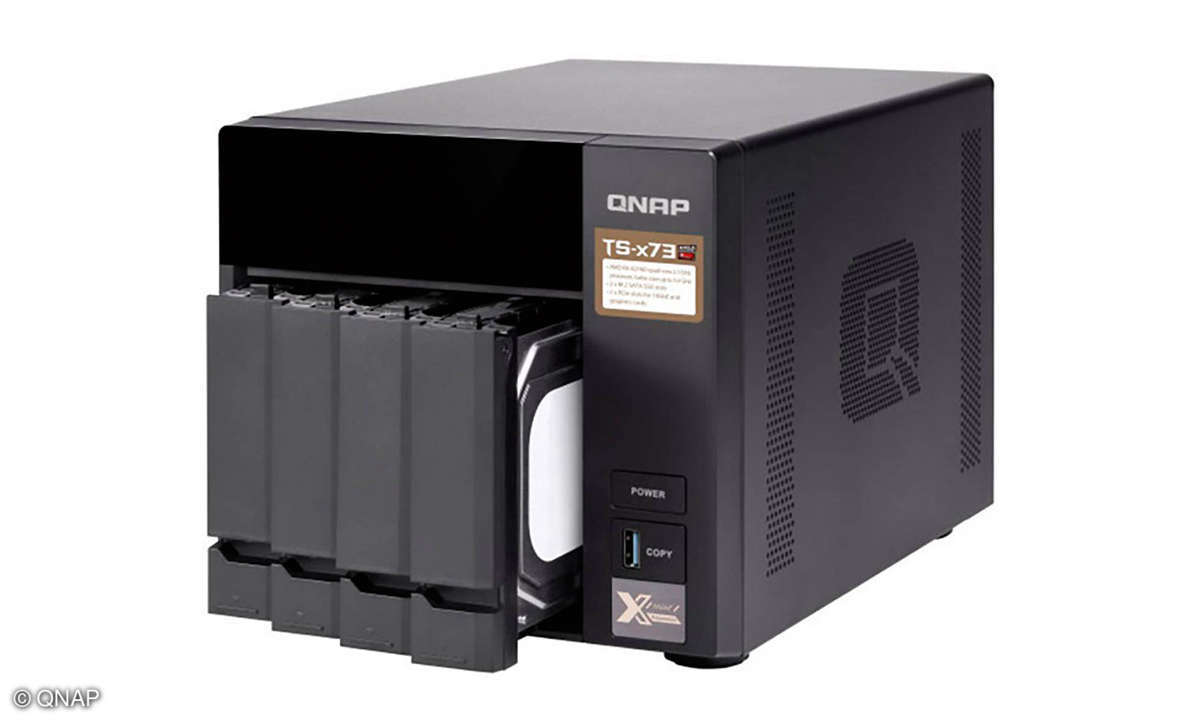 Ethernet-Vernetzung: QNAP TS-473