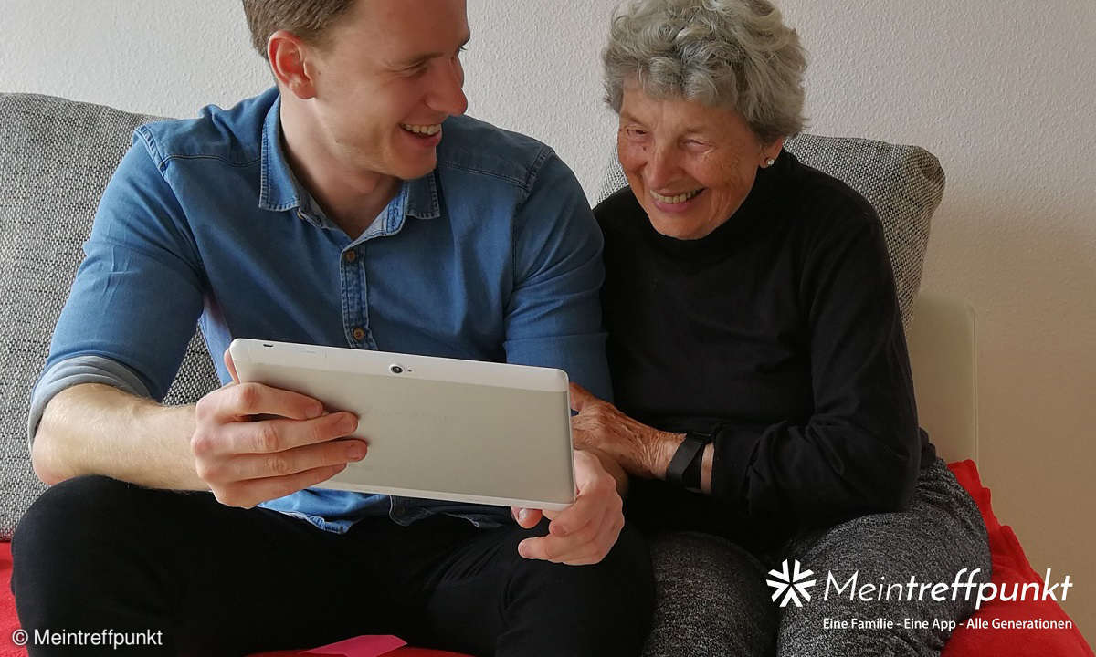 Meintreffpunkt: Eine Familie – Eine App – Alle Generationen 