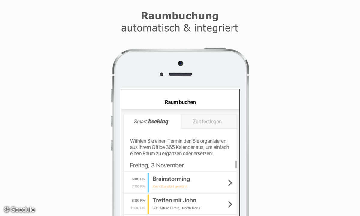 Scedule Raumbuchung