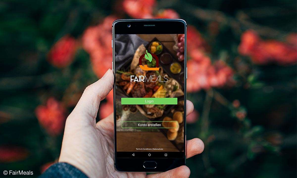 FairMeals APP Mockup