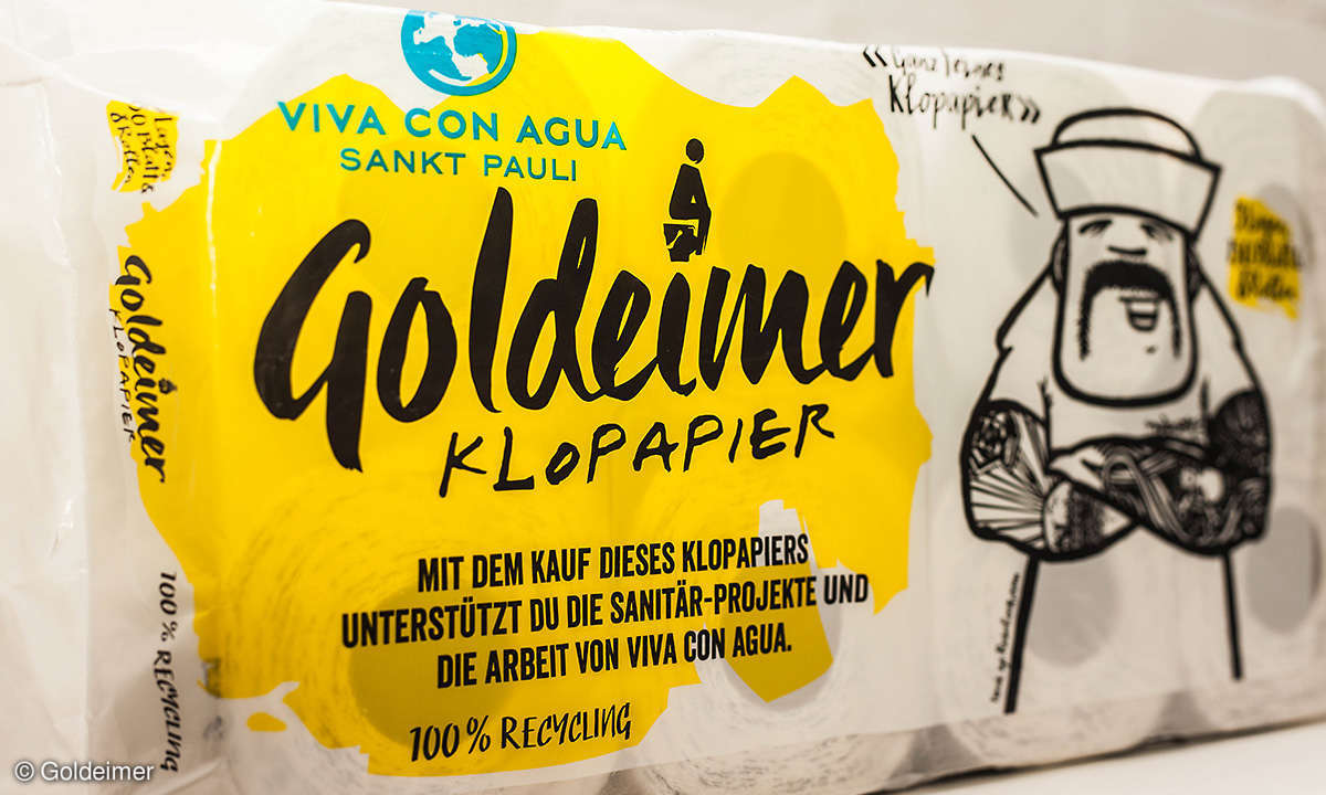 Goldeimer Klopapier