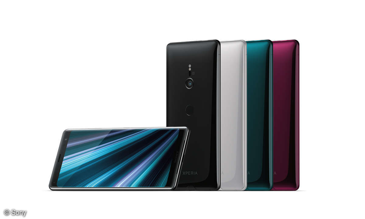 Randlose Schönheit: Sony Xperia XZ3 im Test