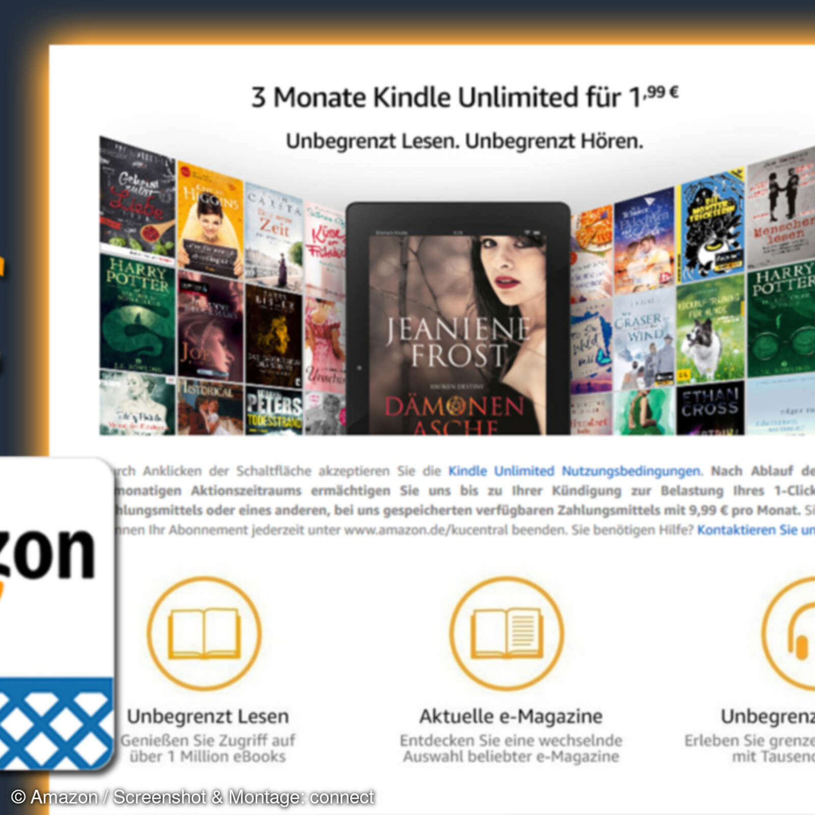 Amazon Kindle Unlimited erklärt Was ist das? Was kostet es? connect