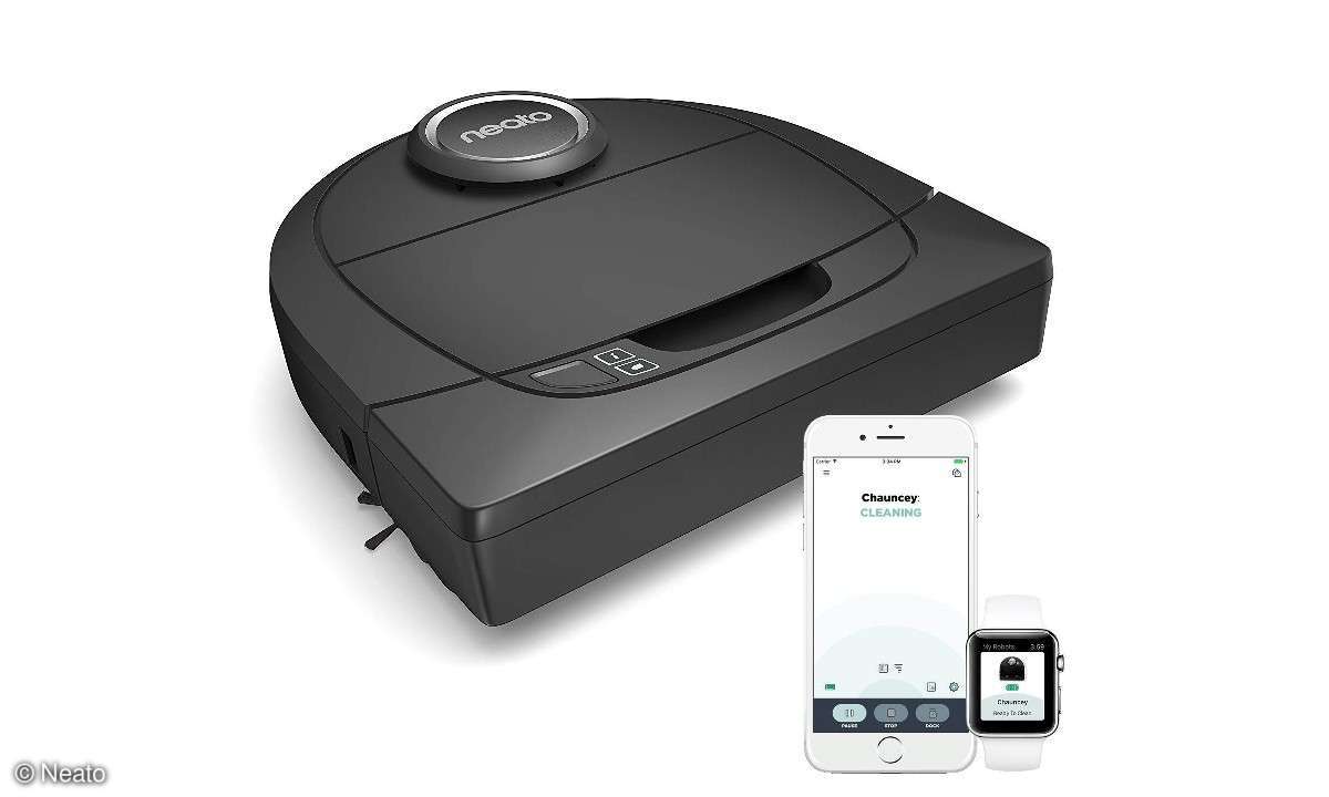 App-gesteuerter Staubsauger