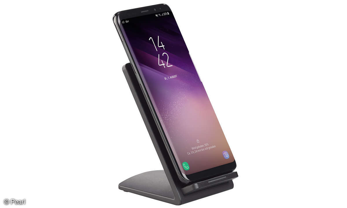 Callstel Induktions-Ladeständer für Qi-kompatible Smartphones