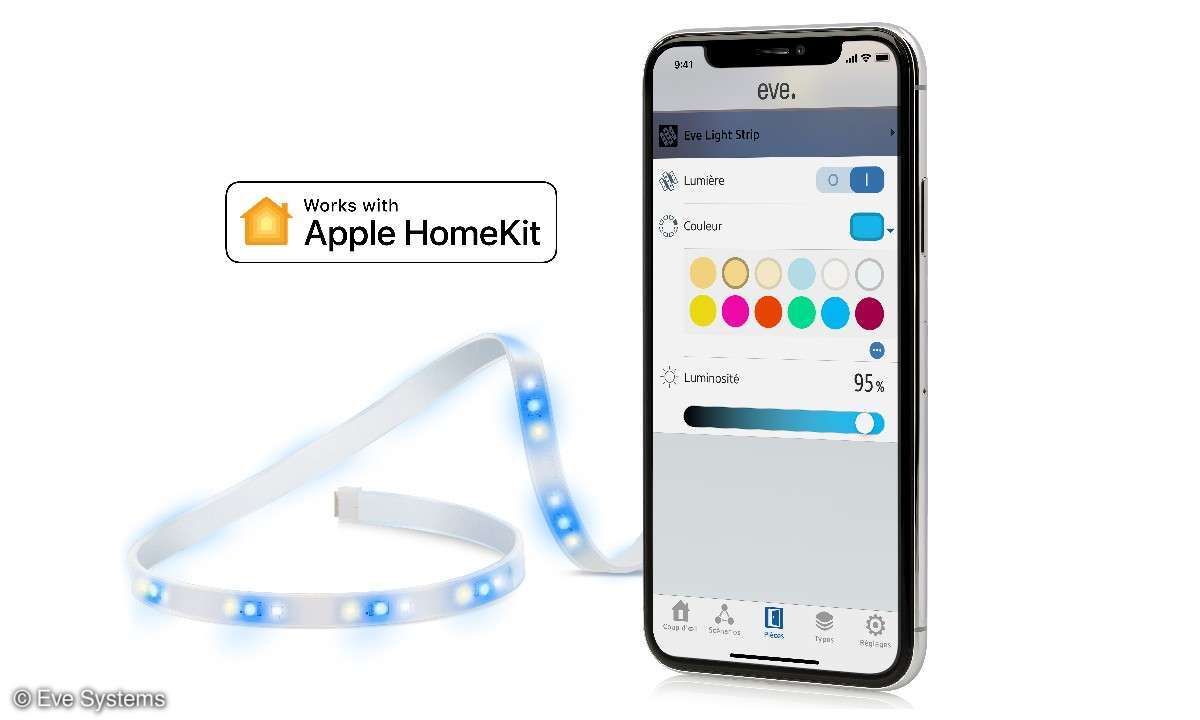 WLAN-LED-Streifen für HomeKit