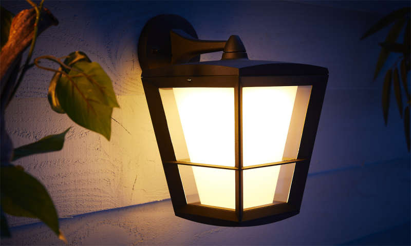Philips Hue bringt neue Außenleuchten connect
