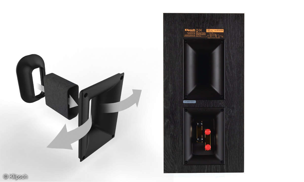 Klipsch Reference Premium 600M - Reflextunnel