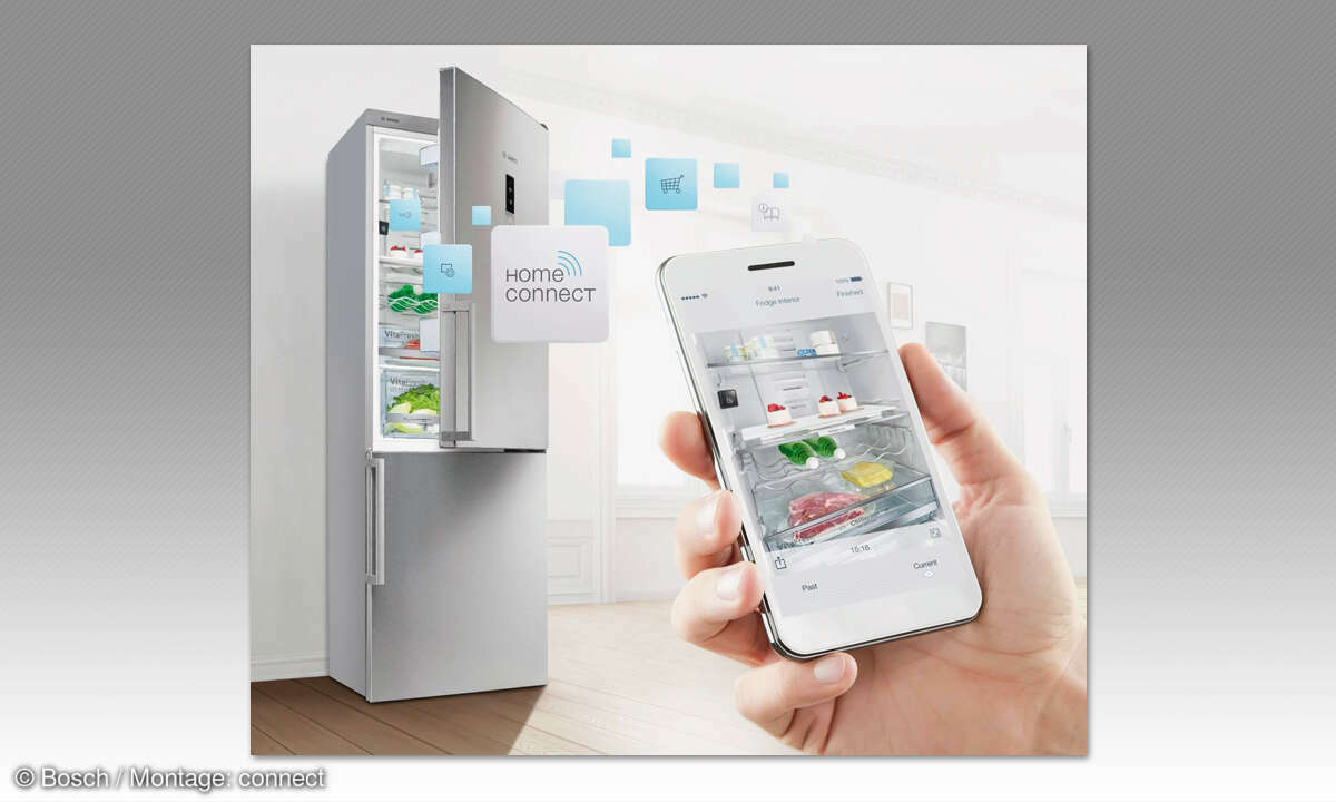 Smarte Küche - Kühlschrank Bosch