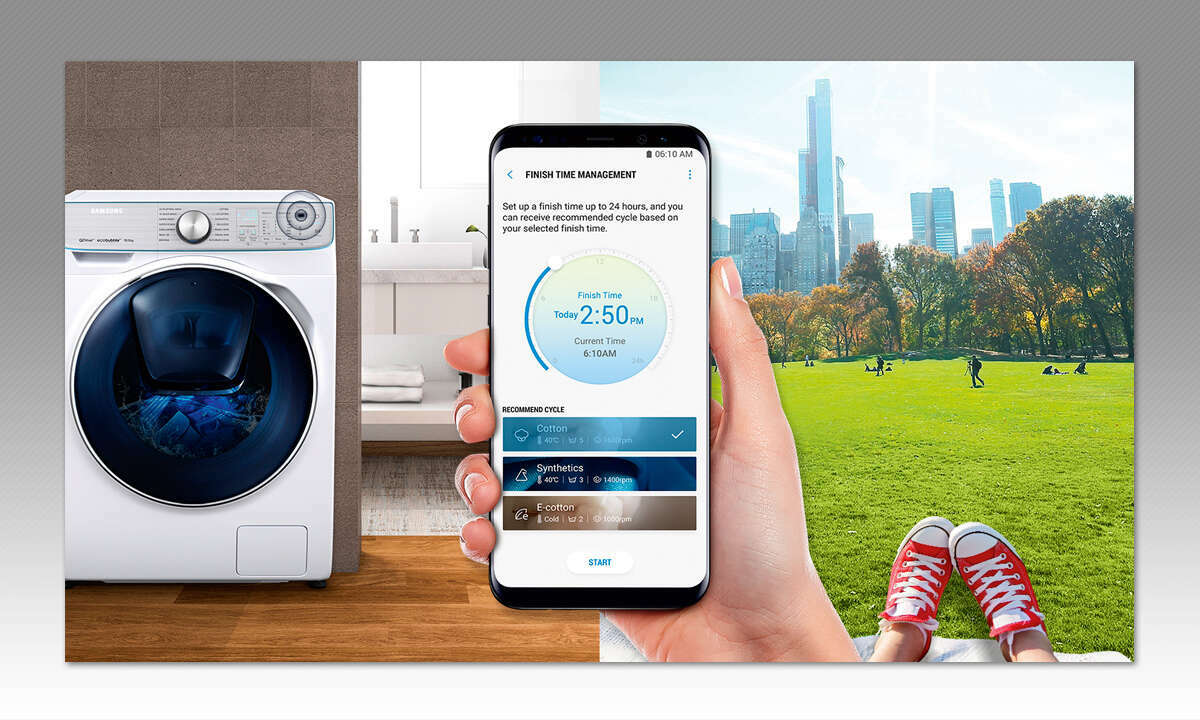 Smarte Küche - Waschmaschine Samsung