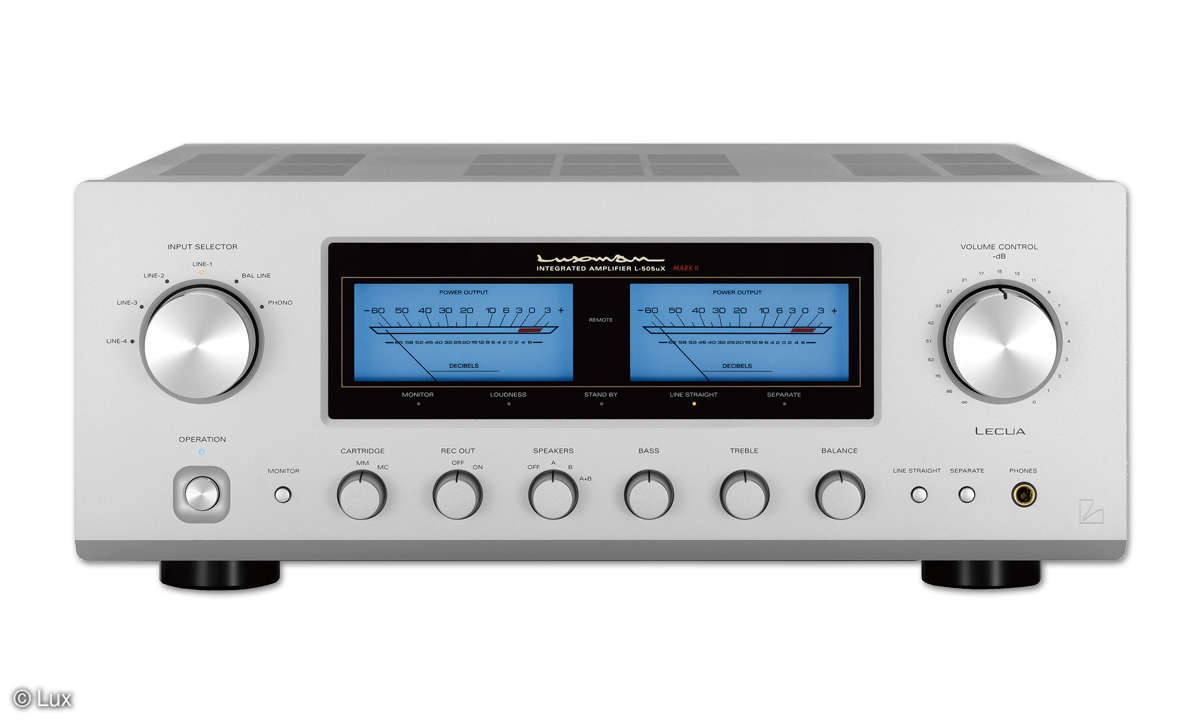 Luxman L-505uX Mark II im Test - Vorderseite