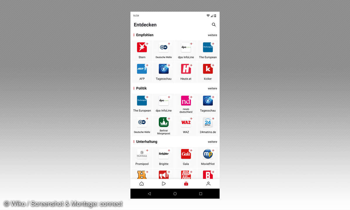 Wiko View 2 Go im Test - Screen