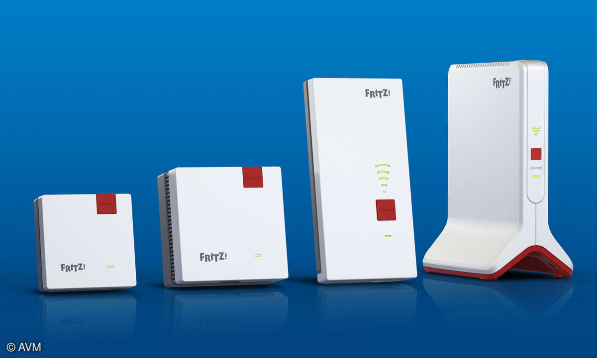 AVM FRITZ!Repeater 3000, 2400, 1200 und 600