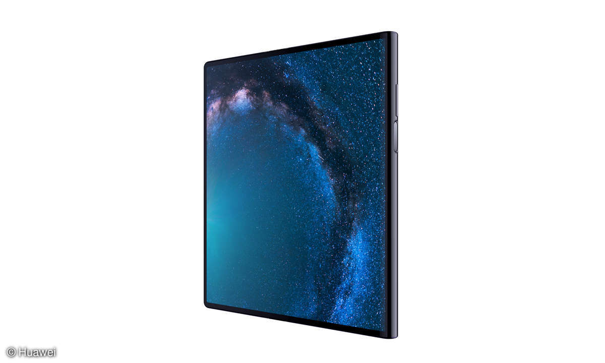 Huawei Mate X aufgeklappt