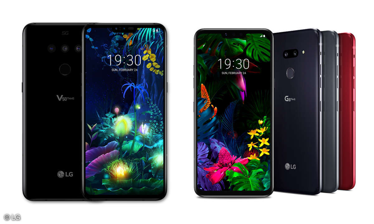 LG G8 und V50 ThinQ