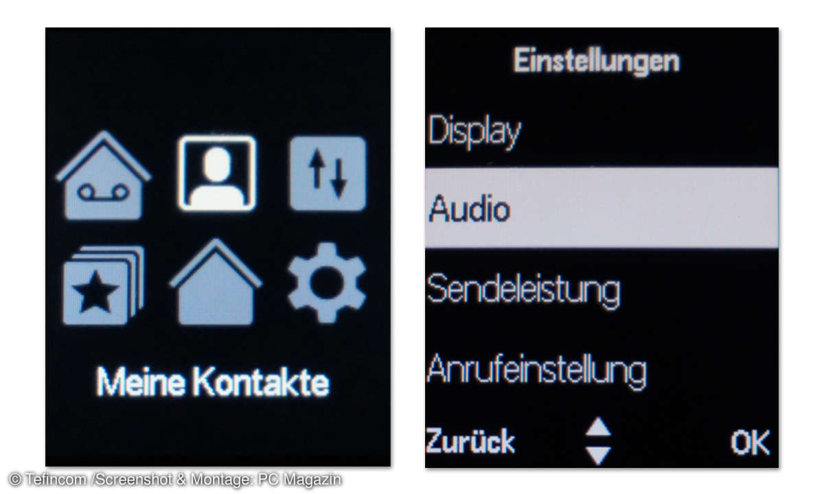 Telekom Speedphone 51 im Test - Screenshots