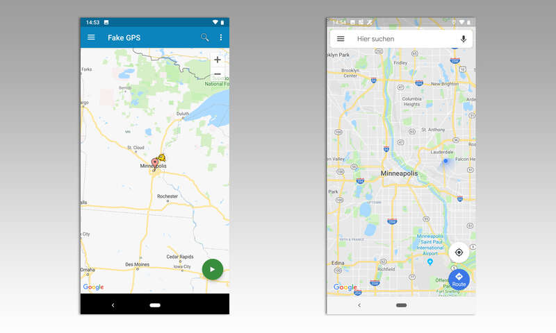 Snapchat: Standort faken unter Android