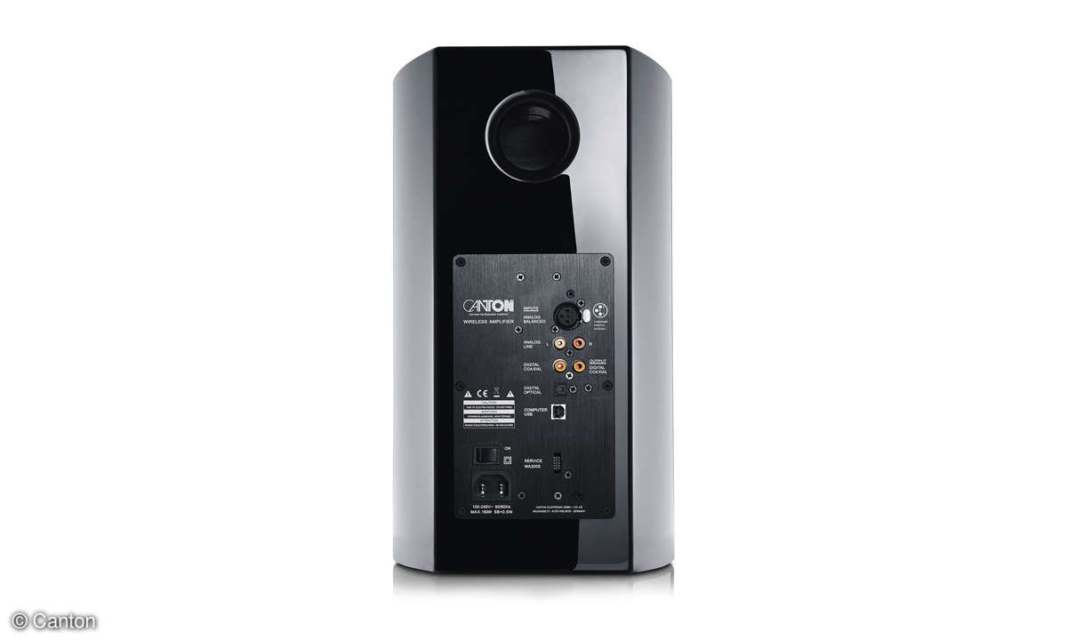 Canton Smart Vento 3 im Test - Rückansicht