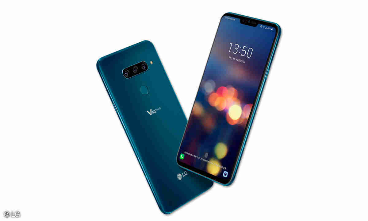 LG V40 ThinQ im Test connect