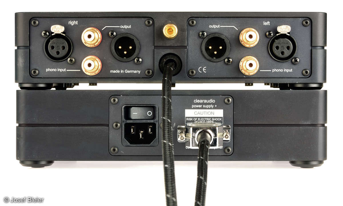 Clearaudio Balance V2 im Test - Rückansicht