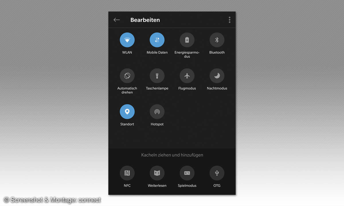 Android personalisieren: Schnellstartleiste