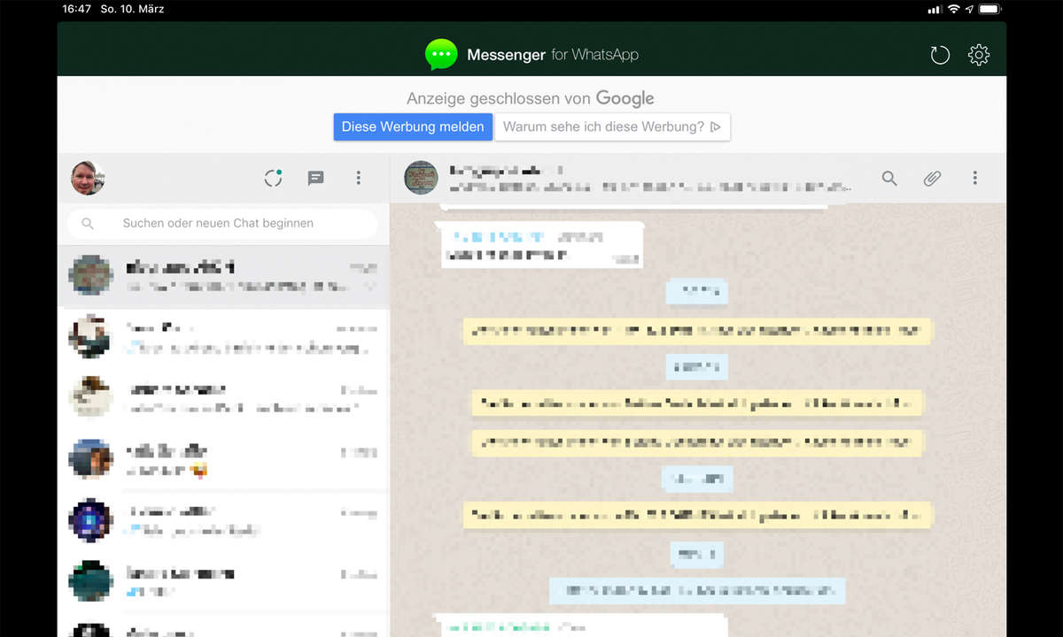 Messenger für WhatsApp