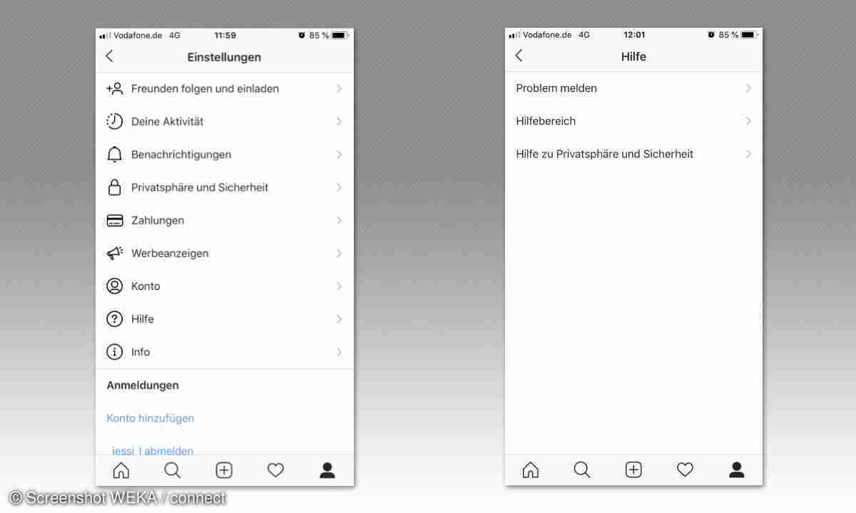 Instagram Account Loschen Uber App Connect