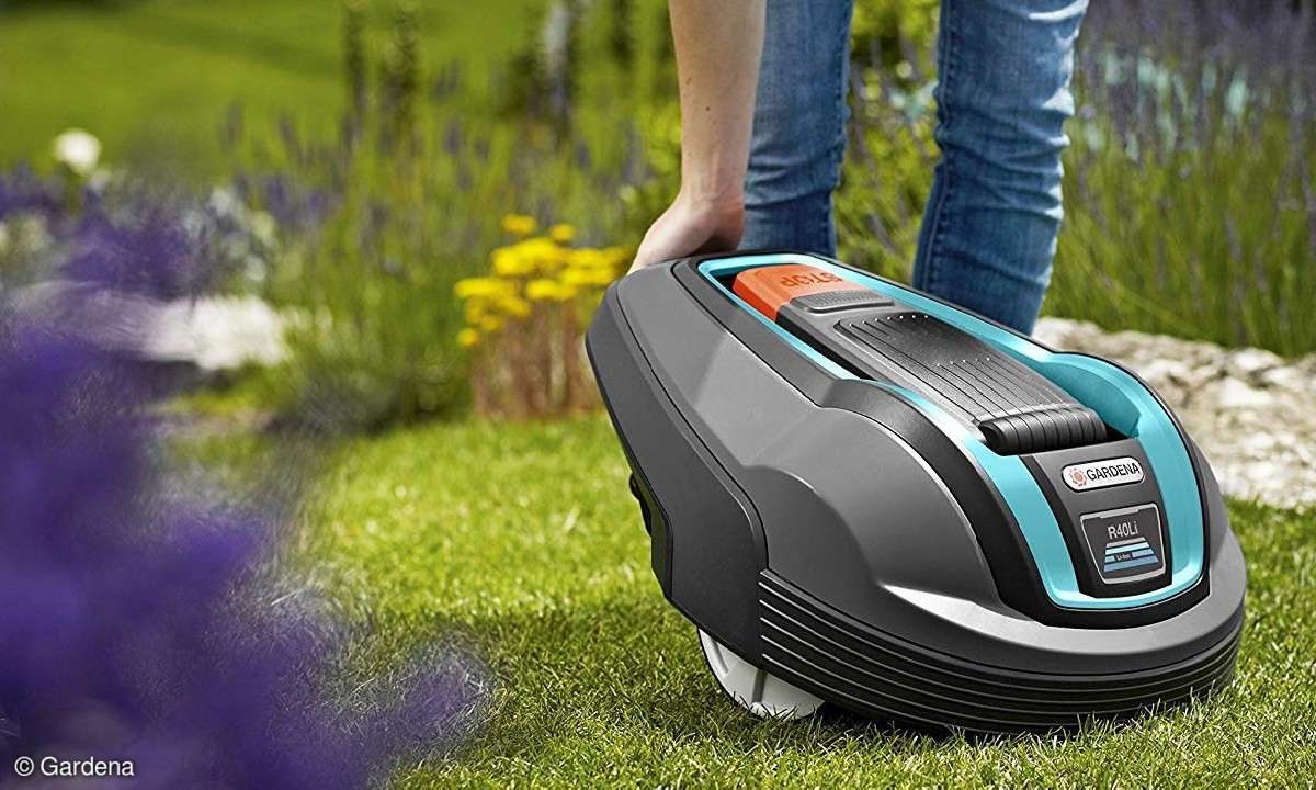 Gardena Akku-Rasenmähroboter