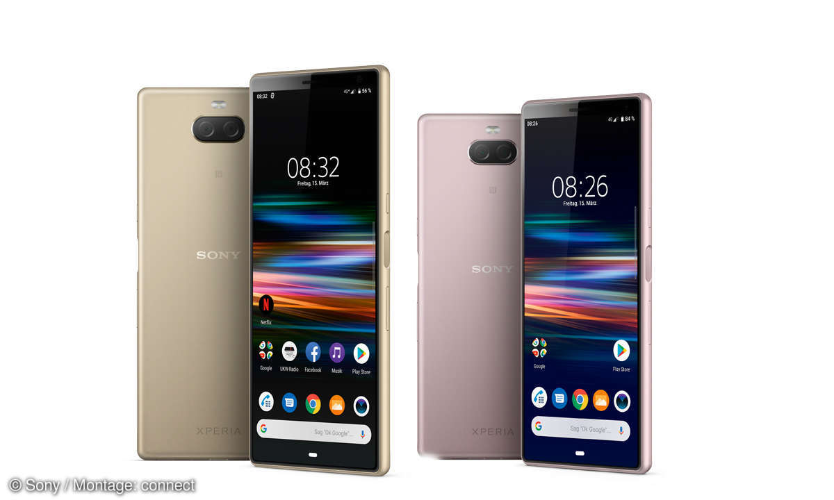Sony Xperia 10 und Xperia 10 Plus im Vergleichs-Test