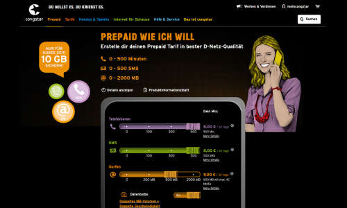 Unterschied Prepaid Wie Ich Will 1 Und 2 Generation Congstar Prepaid wie ich will: Tarif wird günstiger - connect