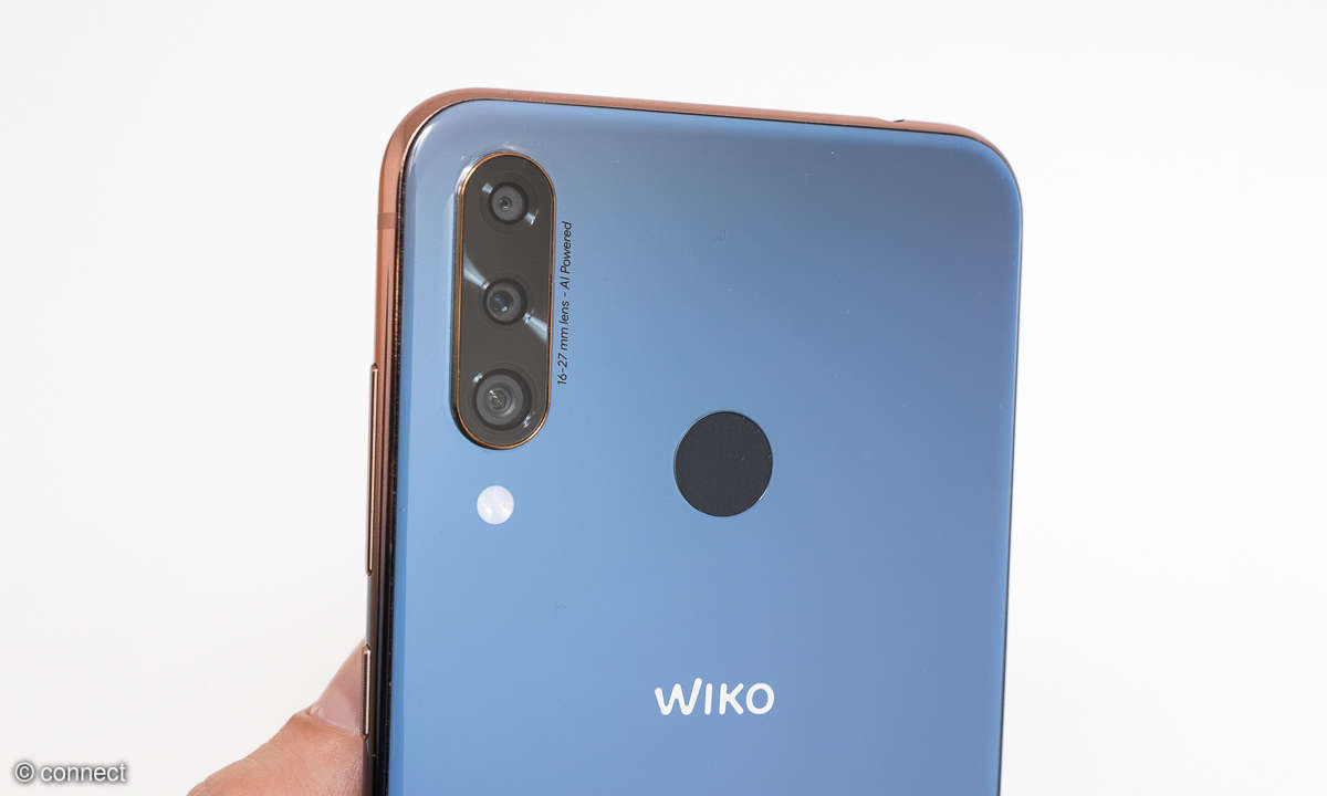 Wiko View 3 Pro Triple-Kamera