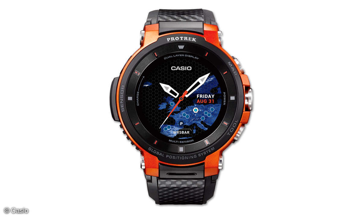 Smartwatches im Vergleich - Casio Pro Trek WSD-F30