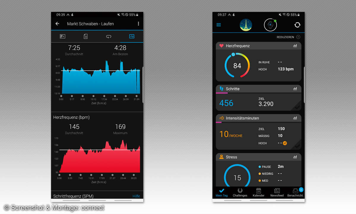 Garmin Vivoactive 3 Music - App Screenshots