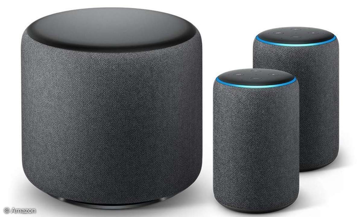 Amazon Echo Plus Stereosystem mit Echo Sub