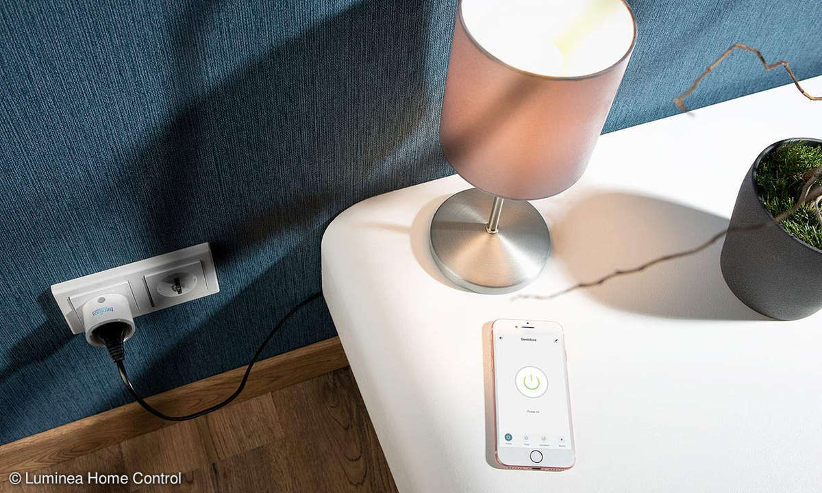 Luminea Home Control Funksteckdose WLAN