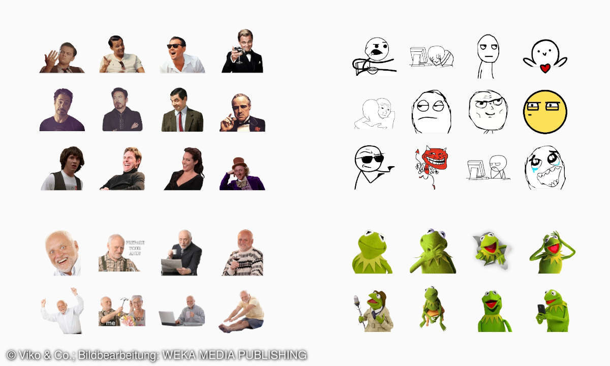 Meme stickers