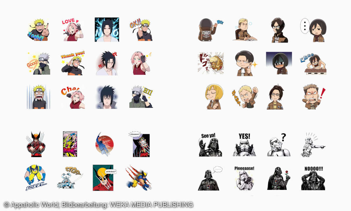 Anime Stickers
