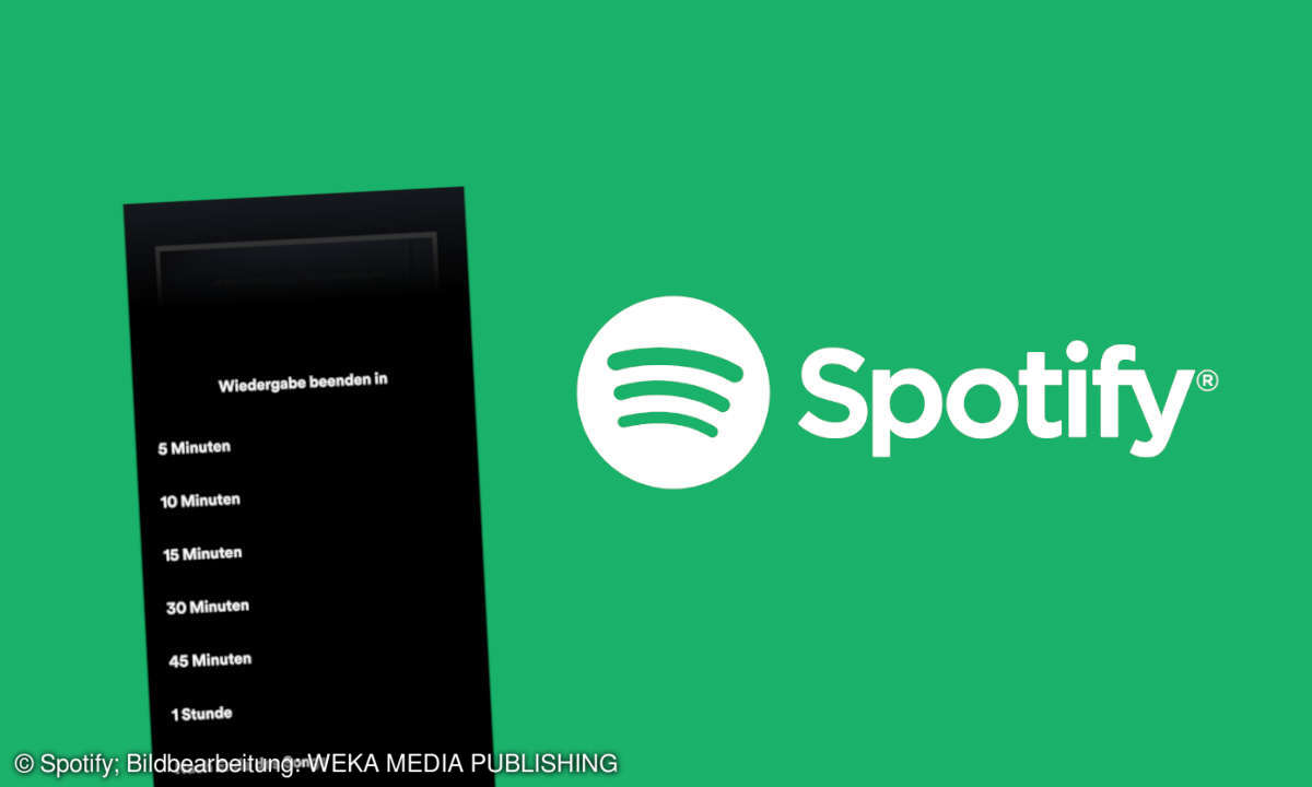 Spotify Sleep Timer einstellen