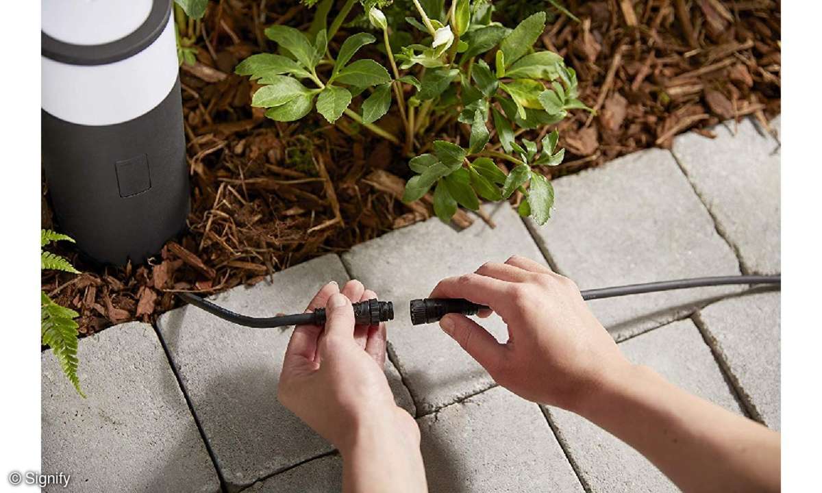 Smarte Gartenbeleuchtung mit Philips Hue, Osram und Co. connect
