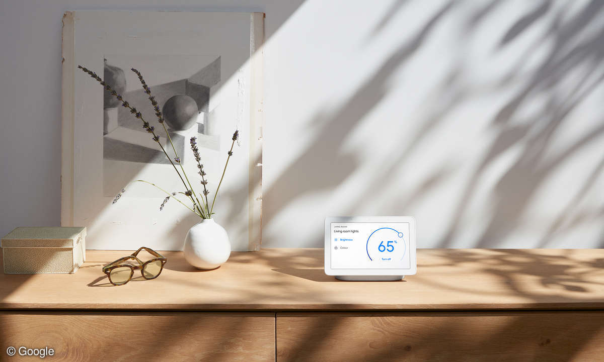 Google Nest Hub Sonnenlicht