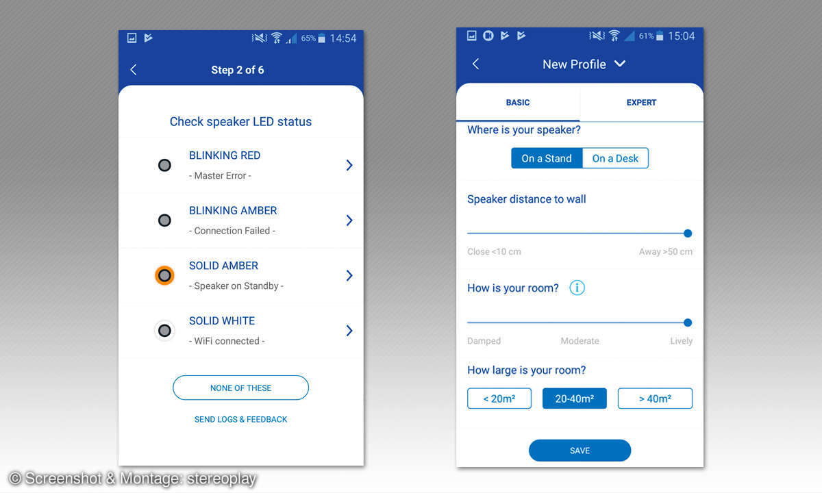KEF LSX im Test - App