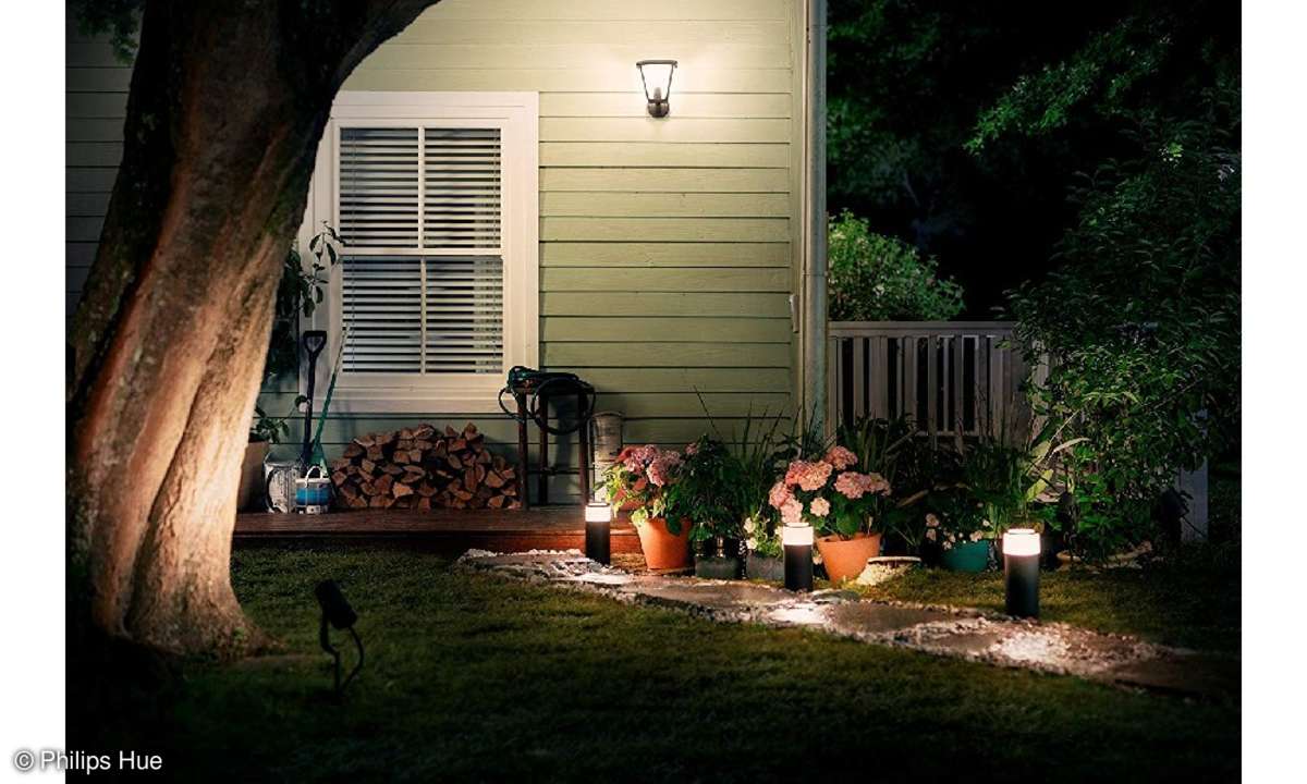 Philips Hue Calla Gartenleuchten Set
