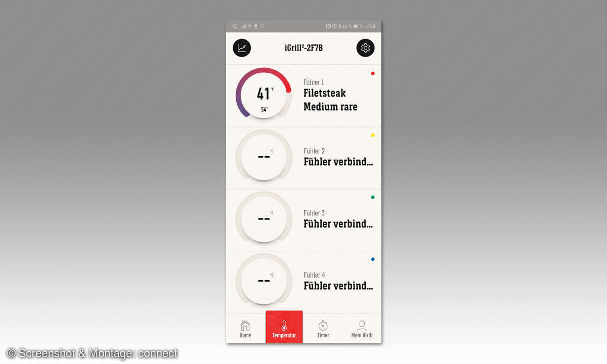 Grillen wird smart: Digitale Grillhelfer mit App-Steuerung im Praxis-Check - App Weber iGrill